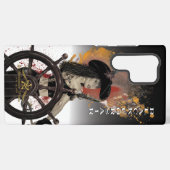 Lady Black Corsair Samsung Galaxy Hülle (Rückseite (Horizontal))