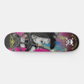 Lady Black Corsair Skateboard (Horizontal)