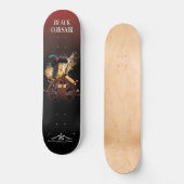 Lady Black Corsair Skateboard (Vorderseite)