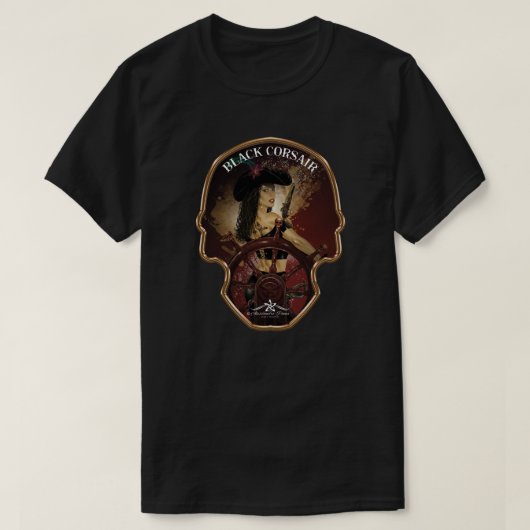 Lady Black Corsair T-Shirt (Design vorne)