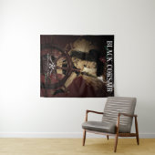 Lady Black Corsair Wandteppich (Beispiel (Horizontal))