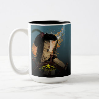 Lady Black Corsair Zweifarbige Tasse