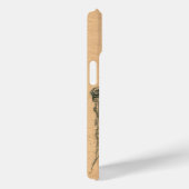 Lady Bleistift-Grafik auf Handwerk Case-Mate iPhone Hülle (Rückseite / Rechts)