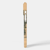 Lady Bleistift-Grafik auf Handwerk Case-Mate iPhone Hülle (Rückseite / Links)