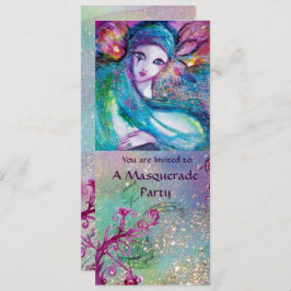 LADY BLUE MASK Elegantes Masquerade Party Programm