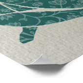 Lady Blue Matisse reviewte Print Poster Paper (Ecke)