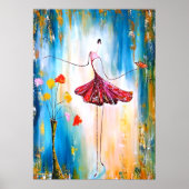 Lady blue poster (Vorne)