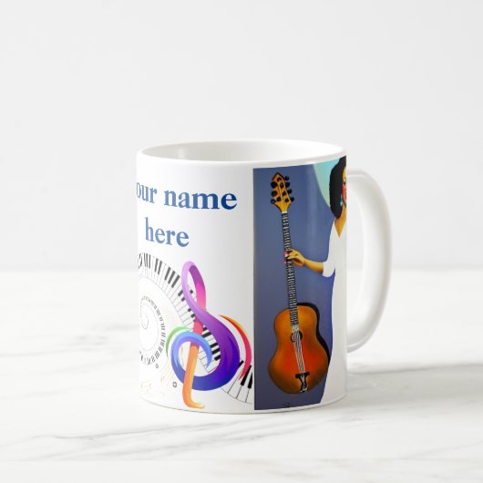 Lady Blues Kaffeetasse (VorderseiteRechts)