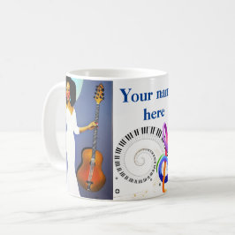 Lady Blues Kaffeetasse