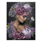 Lady Blume Fotodruck (Vorne)