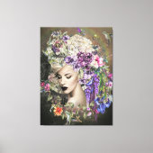 Lady Blume Leinwanddruck (Vorderseite)