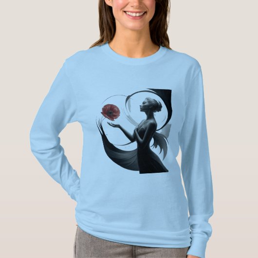 Lady Blume T-Shirt (Vorderseite)