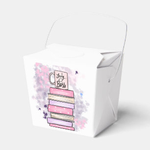 Lady Boss Books und Tasse Geschenkschachtel