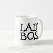 LADY BOSS COFFEE MUGS KAFFEETASSE (VorderseiteRechts)