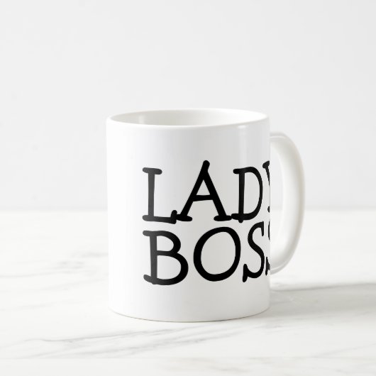 LADY BOSS COFFEE MUGS KAFFEETASSE (VorderseiteRechts)