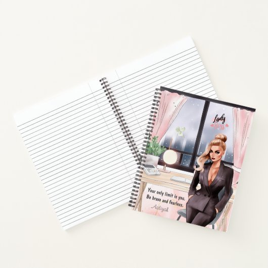 Lady Boss entfesselt Ihren inneren Power Notizblock (Innenseite)