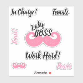 Lady Boss - Inspiration Aufkleber