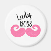 Lady Boss Inspirational Magnet (Vorne)