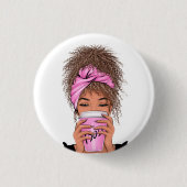 Lady Boss Life, Boss Babe Bangle Bracelet Button (Vorderseite)