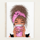 Lady Boss Life, Boss Babe Frau Bangle Bracelet Bu Planer (Vorderseite)