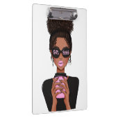 Lady Boss Life, Boss Babe Frau, Girl Boss Klemmbrett (Rechts)