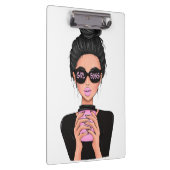 Lady Boss Life, Boss Babe Woman, Girl Boss Planner Klemmbrett (Rechts)