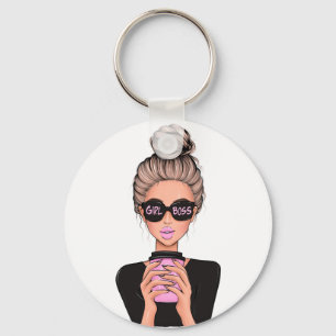Lady Boss Life, Boss Babe Woman, Girl Boss Sterlin Schlüsselanhänger
