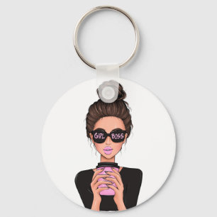 Lady Boss Life, Boss Babe Woman, Girl Boss T - Shi Schlüsselanhänger
