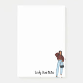 Lady Boss Notes Post-it Klebezettel (Vorderseite)