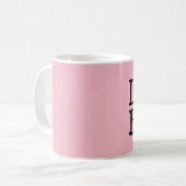 LADY BOSS PINK COFFEE MUGS KAFFEETASSE (Vorderseite Links)