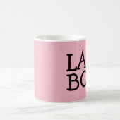LADY BOSS PINK COFFEE MUGS KAFFEETASSE (Mittel)