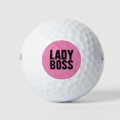 LADY BOSS PINK GOLF BALLS GOLFBALL (Vorderseite)
