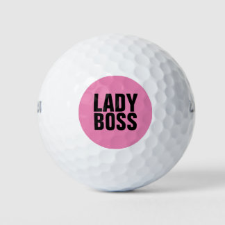 LADY BOSS PINK GOLF BALLS GOLFBALL