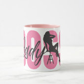 Lady Boss Typographie Tasse (Zentrum)