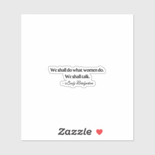 Lady Bridgerton Aufkleber