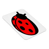 Lady Bug 3"x4" Magnet (Rechte Seite)