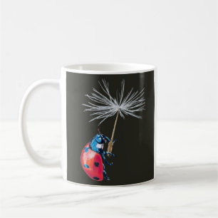 Lady Bug and Dandelion Seed Kaffeetasse