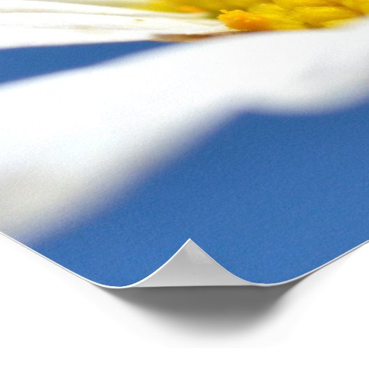 Lady Bug auf daisy Tasse Mouse Pad Poster (Ecke)