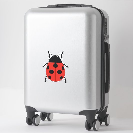 LADY BUG AUFKLEBER (Koffer)