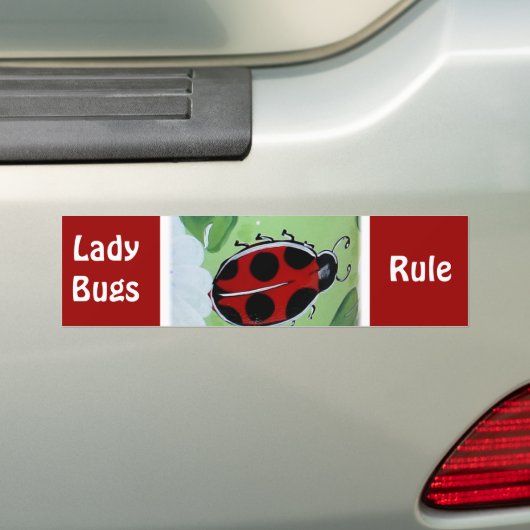 Lady-Bug Autoaufkleber (Auf Auto)
