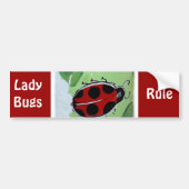 Lady-Bug Autoaufkleber (Vorne)