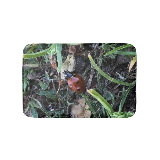 Lady Bug Badematte (Vorderseite)
