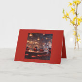 Lady Bug Birthday ladies night out card Karte (Gelbe Blume)