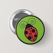Lady Bug Button (Vorne & Hinten)