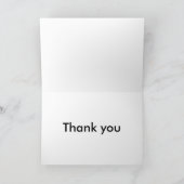 Lady-Bug Dankeskarte (Innenseite)