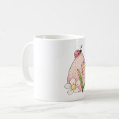 Lady Bug Easter Egg Kaffeetasse (Vorderseite Links)