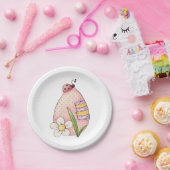 Lady Bug Easter Egg Pappteller (Party)