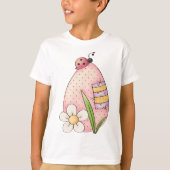 Lady Bug Easter Egg T-Shirt (Vorderseite)