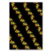 Lady Bug Erster Geburtstag Ausfüllen der Tafelkart Tischnummer (Rückseite)