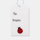 Lady Bug Geschenkanhänger (Rückseite)